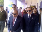 بالصور.. محافظ المنوفية ومدير الأمن يتفقدان لجان الانتخابات بدائرة تلا