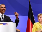 أوباما يلتقى ميركل فى برلين بالتزامن مع لقاء ترامب بزعماء الناتو ببروكسل