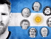  بالصور.. 7 مدربين قادوا ميسي فى منتخب الأرجنتين