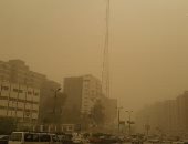 عواصف ترابية تضرب مراكز محافظة الوادى الجديد ورفع حالة الاستعداد على الطرق