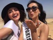 ملكة جمال باكستان للسياحة عن زيارتها الأولى لمصر : أجمل أسبوعين فى حياتى