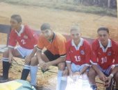 شيتوس ينشر صورة نادرة تجمعه بميدو وشريف إكرامى ومحمد محسن أبو جريشة 