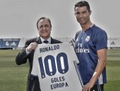 كريستيانو رونالدو:  سعيد لأنى حققت الهدف رقم 100 مع قميص الريال    