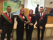 بالصور.. طلاب حقوق عين شمس يقدمون نموذج محاكاة للمحكمة