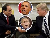 مصر تنهى ميراث أوباما وبوش.. السيسى وترامب "شراكة حتمية" تفرضها أزمات المنطقة.. باحث أمريكى فى مقال بـ"فوكس نيوز": ضرب الكنائس وأزمة سوريا يجعلان تعاون الزعيمين ضرورة.. وكلاهما يضع مكافحة الإرهاب فى أولوياته