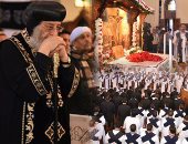 بالصور.. الكنيسة تداوى جراحها فى "جمعة الآلام".. البابا تواضروس يلغى استقبالات عيد القيامة بصالونه الباباوى.. ويوصى بزيارة المصابين ومعايدة أسر الشهداء.. ويرحب بالمشاركة فى قداس الغد