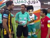 شاهد.. موقف طريف من كهربا فى ظهوره الأول بشارة قيادة اتحاد جدة