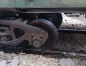 مصرع شخص أسفل عجلات قطار الصعيد جنوب بنى سويف