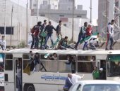 صور.. زحام شديد على منافذ تذاكر موقعة المصرى وسيمبا فى الكونفدرالية