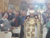 الأنبا تادرس يترأس قداس عيد القيامة بكنيسة الأنبا بيشوى‏ ببور سعيد