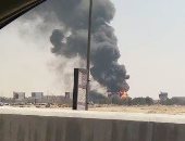 "المرور" تناشد المواطنين الابتعاد عن الطرق المؤدية لحريق خط غاز التجمع