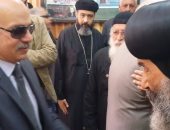 بالفيديو.. محافظ بورسعيد يترأس وفدا لتقديم التهنئة للأنبا تادرس بالكنيسة الكاتدرائية