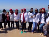 بالصور .. زحام على شواطئ مدن جنوب سيناء احتفالا بأعياد الربيع