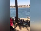 بالفيديو.. نهر النيل شاطئ احتفالات أهالى الأقصر بأعياد شم النسيم