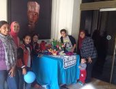 بالصور.. الأطفال يحتفلون بعيد شم النسيم بمتحف آثار الإسكندرية