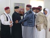 أعيان "برقة" يلتقون رئيس البرلمان ويستنكرون طلب المجلس الرئاسى بتدخل أجنبى