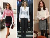 إزاى تلبسى فورمال من وحى إطلالات الملكات؟