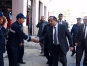 محافظ الإسكندرية يجرى زيارة مفاجئة لمقر إدارة الحماية المدنية بالثغر