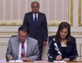 بالصور.. رئيس الوزراء يشهد توقيع اتفاقية تعاون بين وزارتى الصحة والتخطيط
