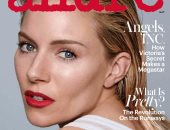 الحسناء الأمريكية سيينا ميلر تتصدر غلاف العدد الجديد لمجلة Allure النسائية