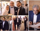  أحمد ناجى يحتفل بزفاف نجله فى حضور نجوم الرياضة
