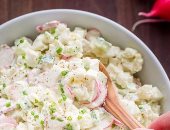 طريقة عمل البطاطس بالكريمة