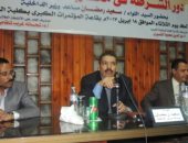 بالصور.. قيادات الداخلية يشرحون مخاطر الإدمان للطلاب فى ندوة بجامعة أسيوط