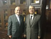 وزير الكهرباء يلتقى سفير الأردن بالقاهرة لبحث مجالات التعاون
