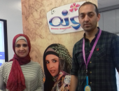 فى مهرجان الشارقة القرائى للطفل.. حنان ترك لـ "اليوم السابع": أؤمن بالحرية.. ومحمود حميدة جعلنى أحب فؤاد حداد.. وأصدر مجلة "نونة" من السعودية لارتفاع تكاليف النشر فى مصر