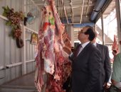 جولة مفاجأة لمحافظ الدقهلية على منافذ بيع اللحوم بـ"أجا والسنبلاوين"