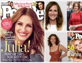 بالصور.. بعد اختيارها كأجمل إمرأة فى العالم2017.. كيف تغير شكل جوليا روبرتس على مدار 26 عامًا.. اختارتها مجلة بيبول الأمريكية للمرة الأولى فى عمر 23 سنة وحتى الحصول على اللقب للمرة الخامسة فى الـ 49