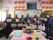 بالصور.. "إشركنى وسوف أتعلم" نشاط لطلبة سيناويين للمشاركة فى إدارة الحصص