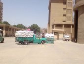 "التموين" تستقبل 270 طن قمح فى اليوم السادس من فتح باب التوريد بالمنيا