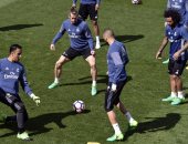 ريال مدريد يخوض مرانه الأخير قبل كلاسيكو برشلونة