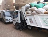 بالصور..حملة مكبرة لتجميل ورفع القمامة والمخلفات بمركز طما بسوهاج