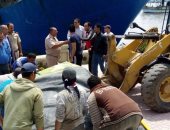 حملة موسعة لإزالة الإشغالات بـ"راس البر" استعدادًا لموسم الصيف