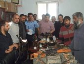 بالصور..ليبيا تحبط أكبر عملية لتهريب رشاشات جرينوف لمصر 