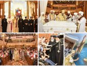 رئيس الوزراء الكويتى يستقبل البابا تواضروس والوفد المرافق له