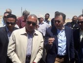 وزير النقل يتفقد طريق شبرا - بنها ومترو الخط الثانى ومحطة سكك حديد الجيزة