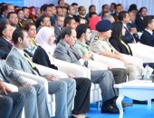 بالصور.. السيسي: الهدف من المشروعات إيجاد فرص عمل لقطاع كبير من المصريين