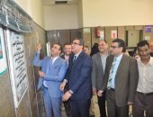 رئيس جامعة المنصورة يفتتح التوسعات الجديدة بمبنى الطب النفسى