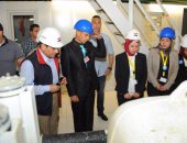 الرئيس السيسي يتفقد الأنفاق الجديدة بقناة السويس