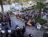 احتفالية وزارة الشباب ونقابة الصحفيين بعيد تحرير سيناء فى النادى النهرى