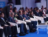 الرئيس السيسى بمؤتمر الشباب: العمل على زيادة وعى المصريين أكبر تحدياتنا
