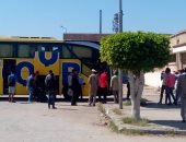 بالصور... وصول فريق طنطا لاستاد غزل المحلة بدون المدير الفنى