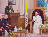 بالفيديو.. البابا تواضروس مرحبا ببابا الفاتيكان: زيارتكم خطوة على طريق المحبة بين الشعوب