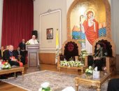 البابا تواضروس مرحبا ببابا الفاتيكان: زيارتكم خطوة على طريق المحبة بين الشعوب.. ويؤكد: أثبت المصريون على مدى العصور أن طاقة التسامح كبيرة.. والبابا  فرانسيس: أقمنا قداسًا على أرواح ضحايا حادث الكنيستين فى مصر