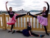 بالصور.. سلسلة رقصات استعراضية فى المجر للاحتفال باليوم العالمى للرقص