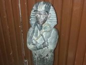 جهاز "الاكس راى" يكشف تمثال أثرى بحوزة راكب بمحطة سكة حديد الجيزة