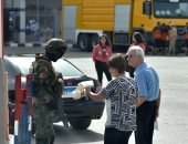 بالصور.. تكثيف أمنى بمحيط "استاد الدفاع الجوى" أثناء ترؤس بابا الفاتيكان للقداس